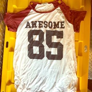 Cute jersey style top